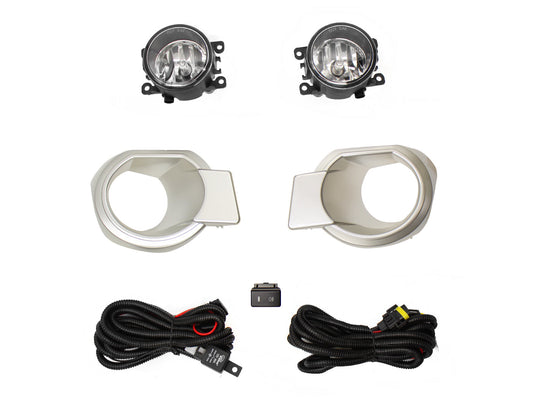 KIT FARO AUX C/CABLES C/REJILLAS GRIS C/FOCOS