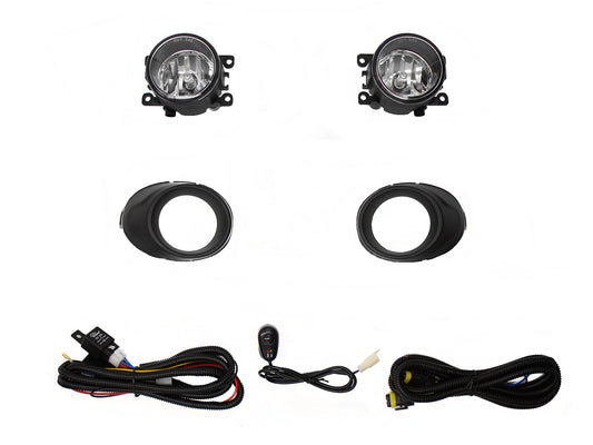 KIT FARO AUX C/CABLES C/REJILLAS NEGRAS C/FOCOS (SEDAN/H-BACK)