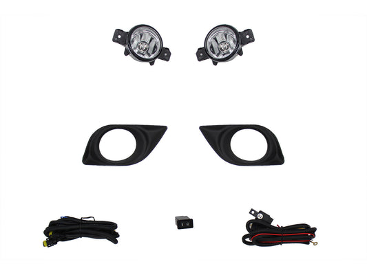 KIT FARO AUX C/CABLES C/REJILLAS NEGRAS C/FOCOS