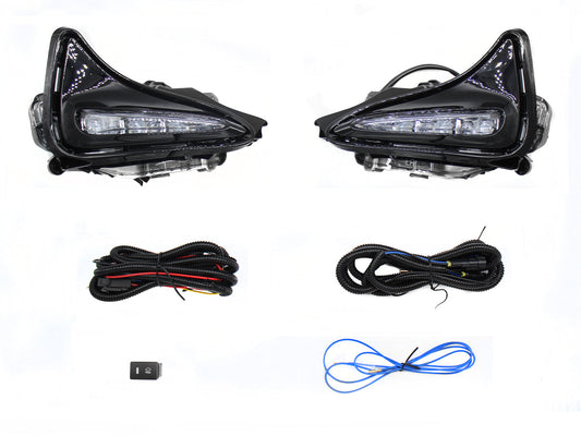 KIT FARO AUX C/LED C/CABLES C/BASES