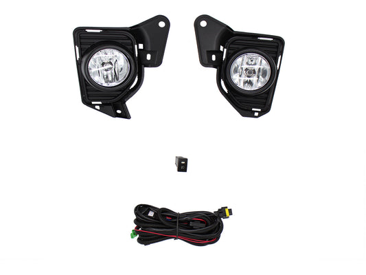 KIT FARO AUX C/CABLES C/REJILLAS NEGRAS C/FOCOS