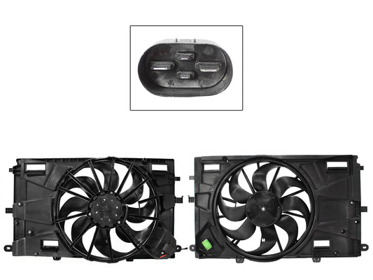 MOTOVENTILADOR COMPLETO C/S AIRE C/TOLVA 4PINES C/RESISTENCIA