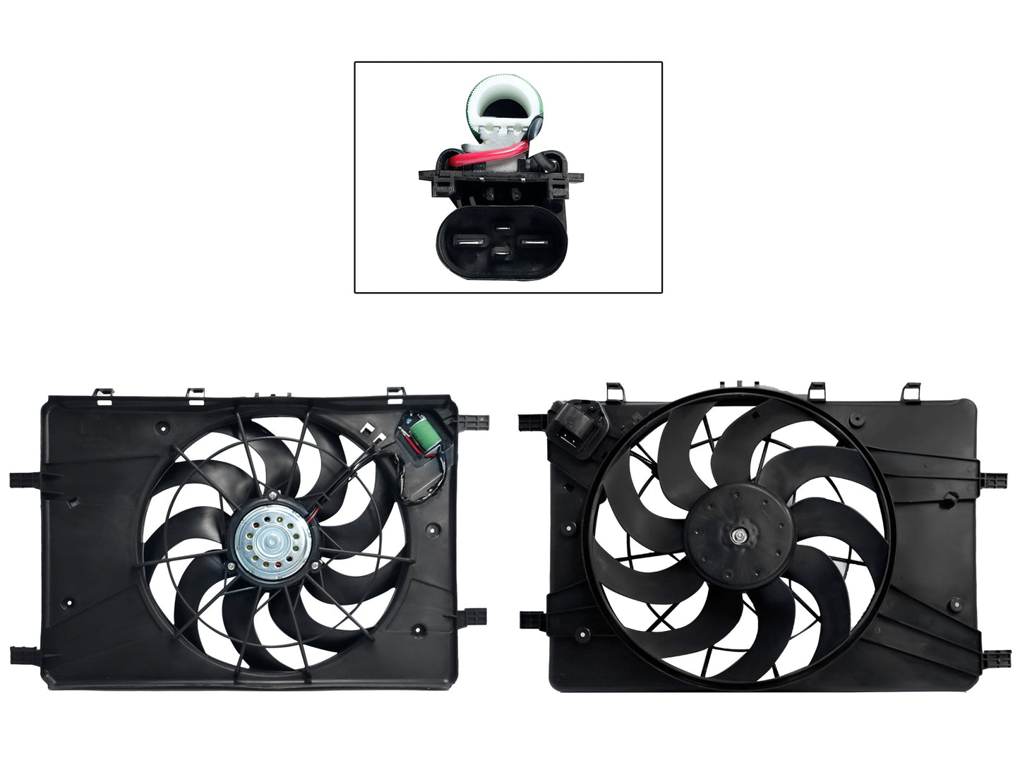 MOTOVENTILADOR COMPLETO C/AIRE C/TOLVA CORTA 4PINES C/RESISTENCIA