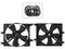 MOTOVENTILADOR COMPLETO P/AIRE ACONDICIONADO C/TOLVA 2PINES S/RESISTENCIA