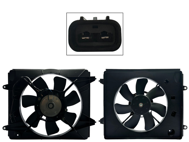 MOTOVENTILADOR COMPLETO P/AIRE ACONDICIONADO C/TOLVA 2PINES C/RESISTENCIA