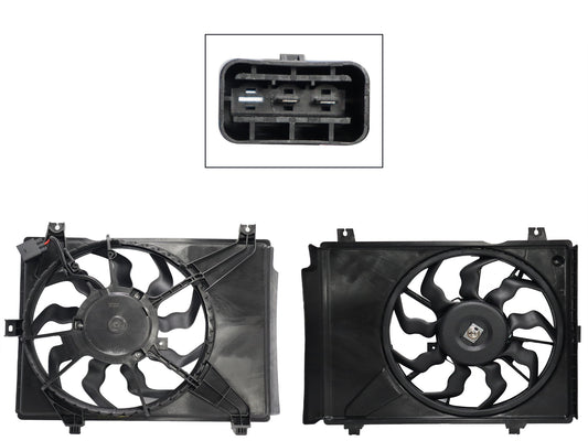 MOTOVENTILADOR COMPLETO C/S AIRE C/TOLVA 2PINES S/RESISTENCIA
