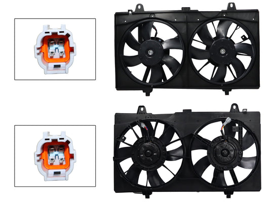 MOTOVENTILADOR COMPLETO C/AIRE C/TOLVA 4PINES S/RESISTENCIA 2CONECTORES (2ASPAS)