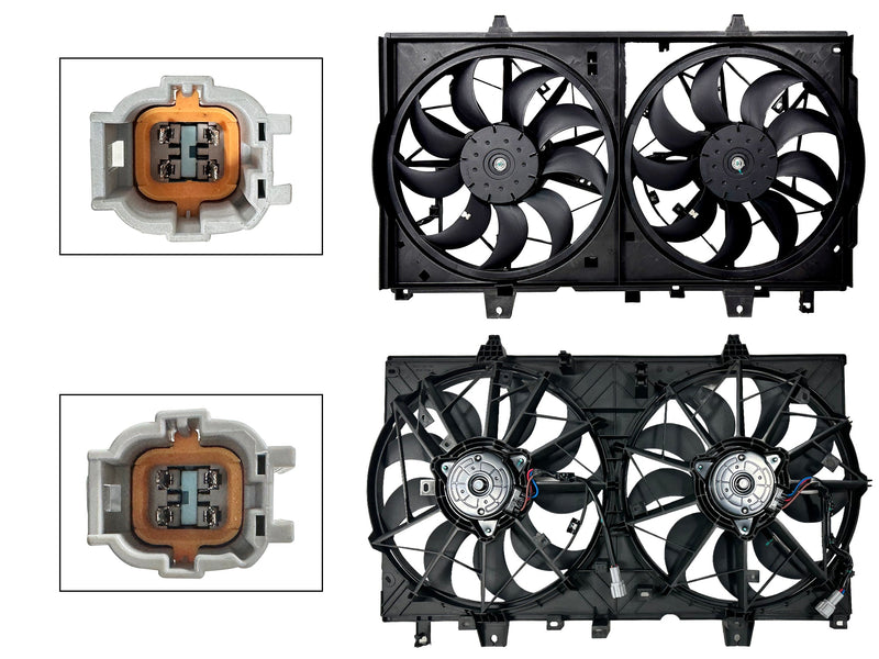 MOTOVENTILADOR COMPLETO C/S AIRE C/TOLVA 4PINES S/RESISTENCIA 2CONECTORES (2ASPAS)