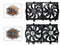 MOTOVENTILADOR COMPLETO C/S AIRE C/TOLVA S/RES 4PIN (2ASPAS)