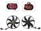MOTOVENTILADOR P/RADIADOR S/TOLVA 2-4PINES S/RES 2CONECTORES (BORA 2.5L 06-10) (MOTOR DC/ASPA)