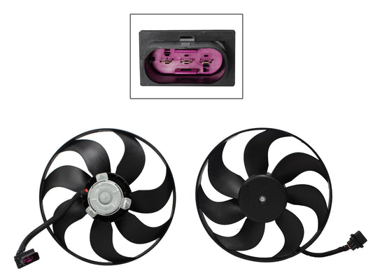 MOTOVENTILADOR P/RADIADOR S/TOLVA 3PINES S/RES (IBIZA-CORDOBA 03-09/LEON-TOLEDO 00-06) (MOTOR/ASPA)