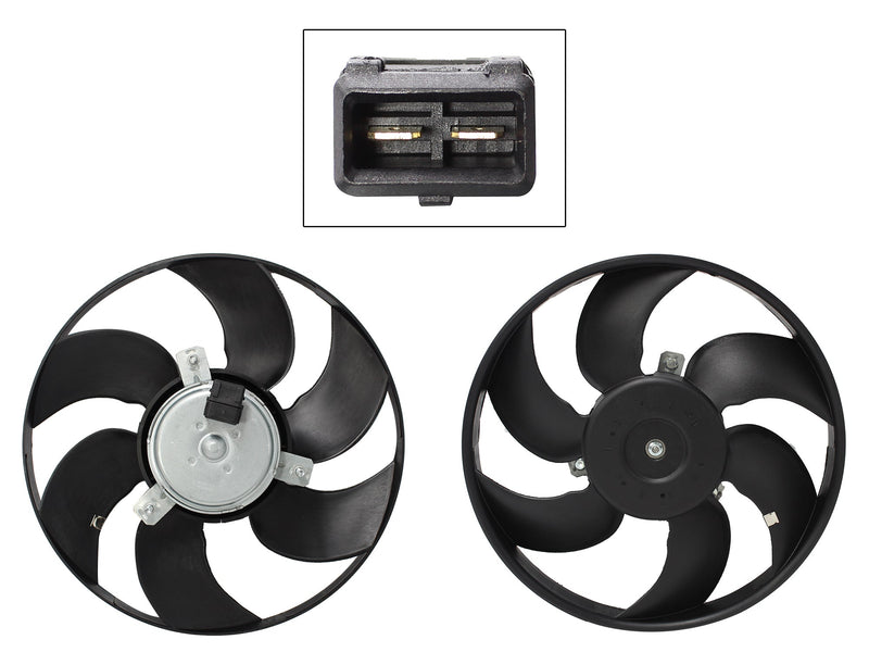 MOTOVENTILADOR C/AIRE S/TOLVA 2PINES S/RES (VAGONETA 00-05/PICK-UP 00-09) (MOTOR/ASPA)