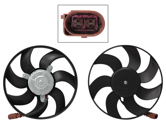 MOTOVENTILADOR P/AIRE ACONDICIONADO S/TOLVA 2PINES S/RESISTENCIA (MOTOR/ASPA)