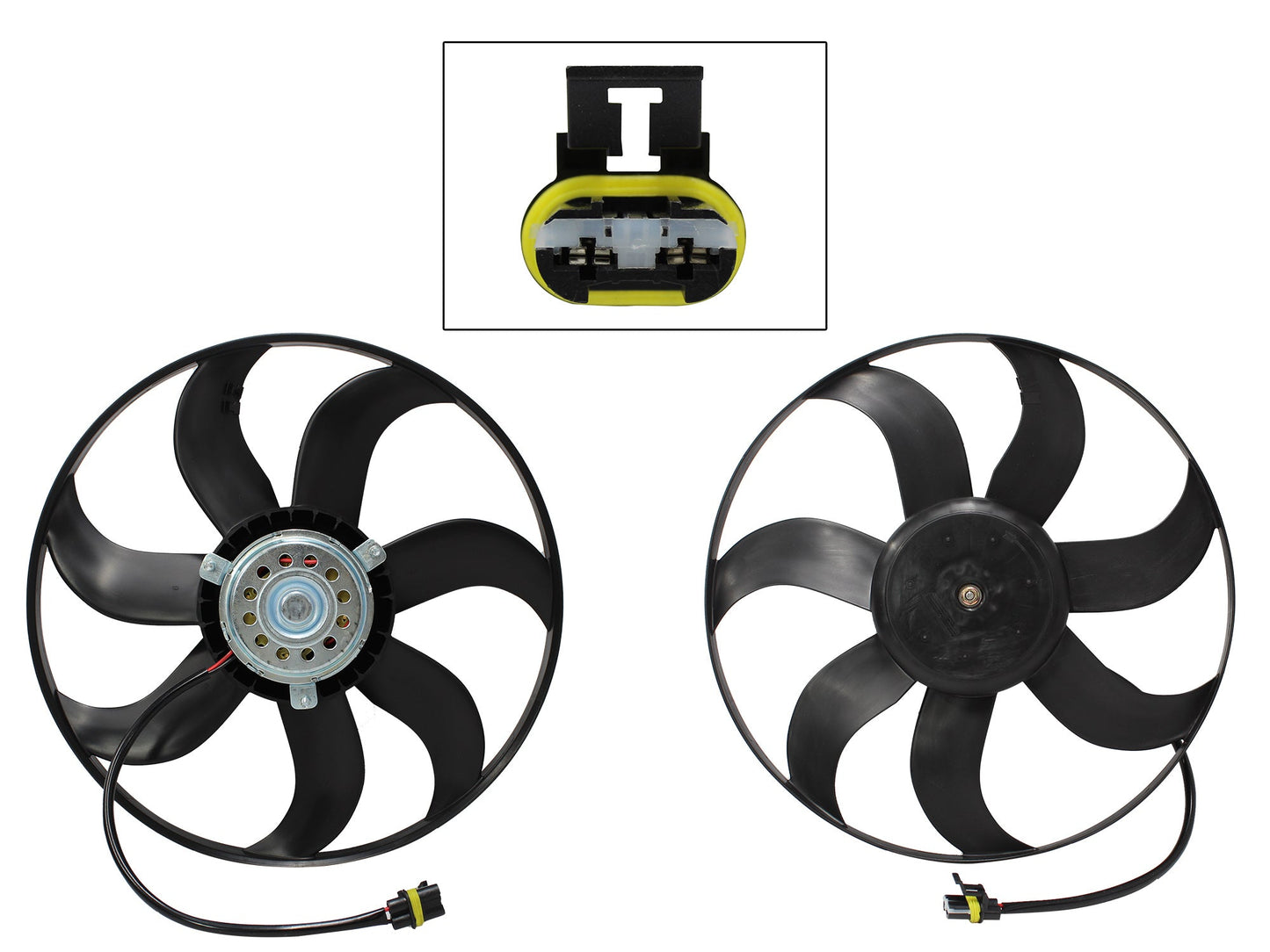 MOTOVENTILADOR C/AIRE S/TOLVA EMBRA 2PINES S/RES (SAVEIRO 10-26/CROSSFOX 10-17) (MOTOR/ASPA)