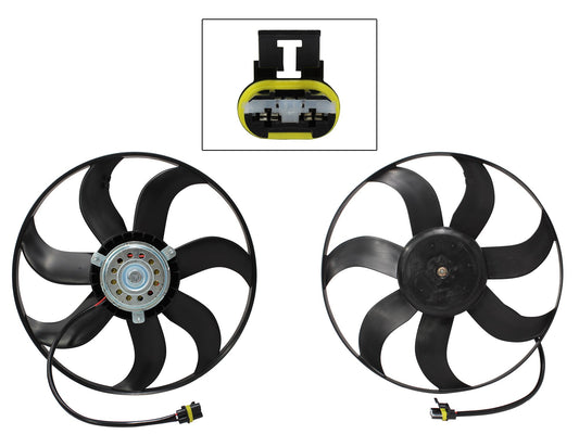 MOTOVENTILADOR C/AIRE S/TOLVA EMBRA 2PINES S/RES (SAVEIRO 10-26/CROSSFOX 10-17) (MOTOR/ASPA)