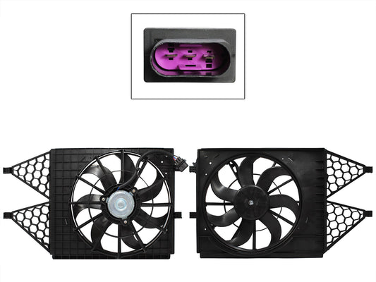 MOTOVENTILADOR COMPLETO C/S AIRE C/TOLVA 3PINES S/RES (POLO 03-07 13-14/CROSSFOX 07-09/IBIZA 10-17)