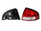 Calavera derecha con arnés (Rojo/Blanco) Cib Nissan Sentra B-15 2001 - 2003