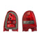 CALAVERA DER S/ARNES OSCURA 5PTAS (ROJO/HUMO) POINTER 2000 -2005