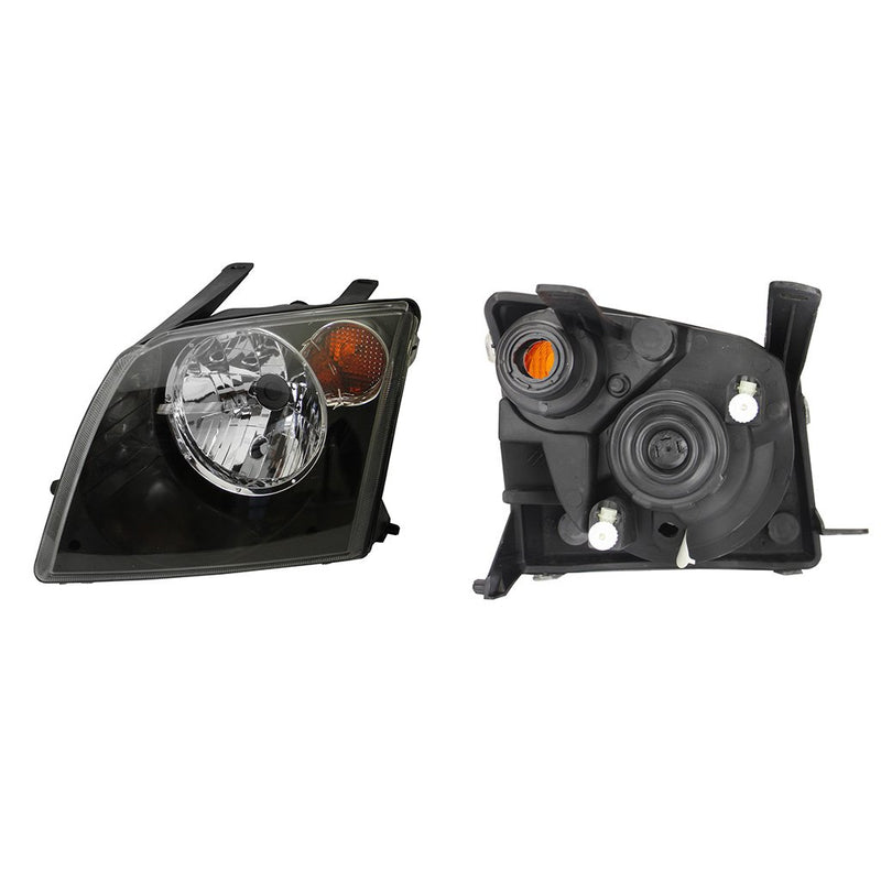 FARO IZQ F/NEGRO C/CUARTO AMBAR ECOSPORT 2004 -2005