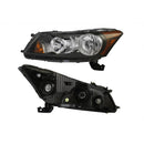 FARO IZQ F/NEGRO C/MICA CUARTO AMBAR ACCORD SEDAN 2008 -2012