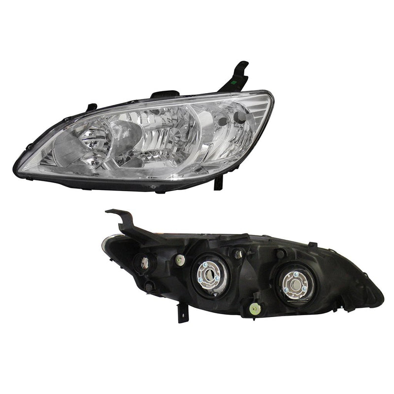 FARO IZQ F/CROMADO (SEDAN/COUPE) 2-4PTAS CIVIC 2004 -2005