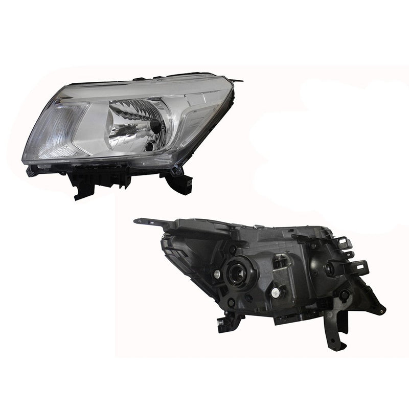 FARO IZQ F/CROMADO (DOBLE CABINA SE/LUJO XE-LE) 2/4WD NP-300 FRONTIER 2016 -2020